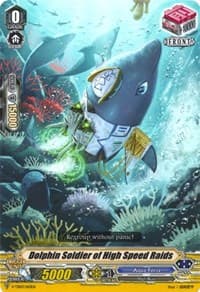 Dolphin Soldier of High Speed Raids - V-TD03: Leon Soryu - Cardfight Vanguard card