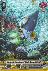 Dolphin Soldier of High Speed Raids (RRR Foil) - V-TD03: Leon Soryu - Cardfight Vanguard card