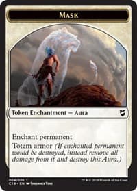 Mask // Beast (014) Double-Sided Token - Commander 2018 - Magic: The Gathering card