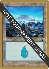 Island (334) - 2002 Carlos Romao (7ED) - World Championship Decks - Magic: The Gathering card