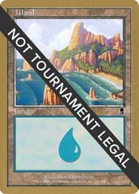 Island (336) - 2002 Carlos Romao (ODY) - World Championship Decks - Magic: The Gathering card