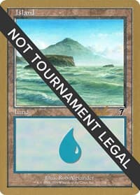 Island (333) - 2002 Carlos Romao (7ED) - World Championship Decks - Magic: The Gathering card
