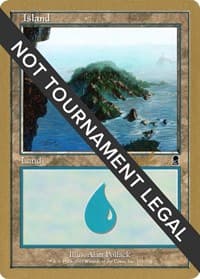 Island (335) - 2002 Carlos Romao (ODY) - World Championship Decks - Magic: The Gathering card