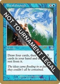 Breakthrough - 2002 Raphael Levy (TOR) - World Championship Decks - Magic: The Gathering card