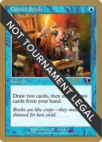Careful Study - 2002 Raphael Levy (ODY) - World Championship Decks - Magic: The Gathering card