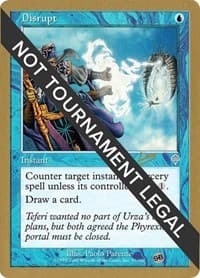 Disrupt - 2002 Raphael Levy (INV) (SB) - World Championship Decks - Magic: The Gathering card
