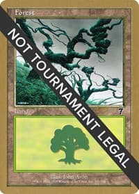 Forest (331) - 2002 Raphael Levy (7ED) - World Championship Decks - Magic: The Gathering card