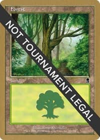 Forest (350) - 2002 Raphael Levy (ODY) - World Championship Decks - Magic: The Gathering card
