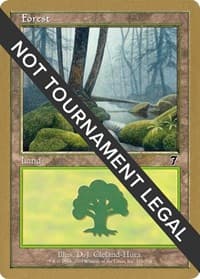 Forest (328) - 2002 Raphael Levy (7ED) - World Championship Decks - Magic: The Gathering card