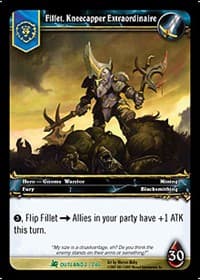Fillet, Kneecapper Extraordinaire - Fires of Outland - WoW card