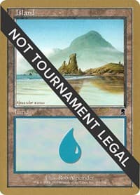 Island (338) - 2002 Raphael Levy (ODY) - World Championship Decks - Magic: The Gathering card
