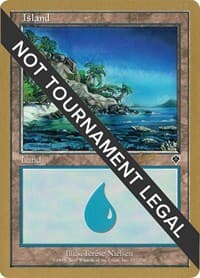 Island (337) - 2002 Raphael Levy (INV) - World Championship Decks - Magic: The Gathering card