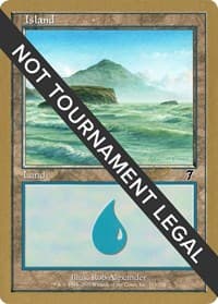 Island (333) - 2002 Raphael Levy (7ED) - World Championship Decks - Magic: The Gathering card