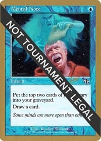 Mental Note - 2002 Raphael Levy (JUD) - World Championship Decks - Magic: The Gathering card