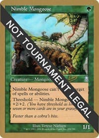 Nimble Mongoose - 2002 Raphael Levy (ODY) - World Championship Decks - Magic: The Gathering card