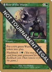 Roar of the Wurm - 2002 Raphael Levy (ODY) - World Championship Decks - Magic: The Gathering card