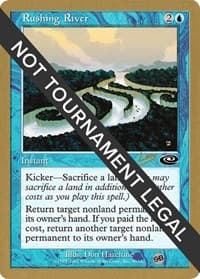 Rushing River - 2002 Raphael Levy (PLS) (SB) - World Championship Decks - Magic: The Gathering card