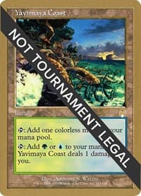 Yavimaya Coast - 2002 Raphael Levy (APC) - World Championship Decks - Magic: The Gathering card