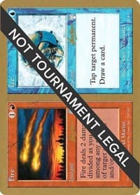 Fire // Ice - 2002 Sim Han How (APC) - World Championship Decks - Magic: The Gathering card