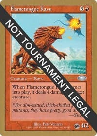 Flametongue Kavu - 2002 Sim Han How (PLS) (SB) - World Championship Decks - Magic: The Gathering card