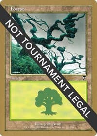 Forest (331) - 2002 Sim Han How (7ED) - World Championship Decks - Magic: The Gathering card