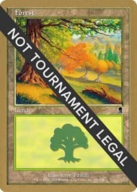 Forest (349) - 2002 Sim Han How (ODY) - World Championship Decks - Magic: The Gathering card