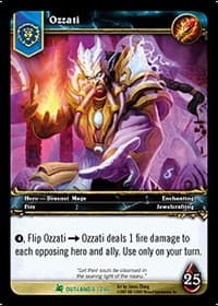 Ozzati - Fires of Outland - WoW card