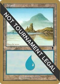 Island (338) - 2002 Sim Han How (ODY) - World Championship Decks - Magic: The Gathering card