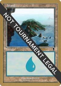 Island (335) - 2002 Sim Han How (ODY) - World Championship Decks - Magic: The Gathering card