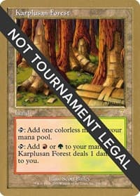 Karplusan Forest - 2002 Sim Han How (7ED) - World Championship Decks - Magic: The Gathering card