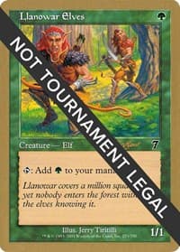 Llanowar Elves - 2002 Sim Han How (7ED) - World Championship Decks - Magic: The Gathering card