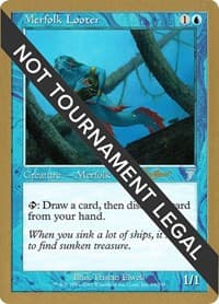 Merfolk Looter - 2002 Sim Han How (7ED) - World Championship Decks - Magic: The Gathering card