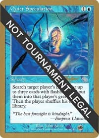 Quiet Speculation - 2002 Sim Han How (JUD) (SB) - World Championship Decks - Magic: The Gathering card