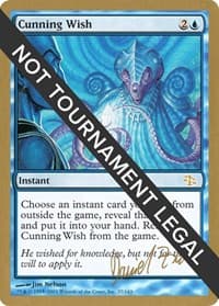 Cunning Wish - 2003 Daniel Zink (JUD) - World Championship Decks - Magic: The Gathering card