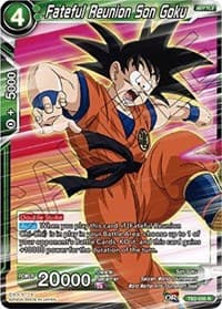 Fateful Reunion Son Goku - World Martial Arts Tournament - Dragon Ball Super: Masters card