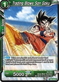 Trading Blows Son Goku - World Martial Arts Tournament - Dragon Ball Super: Masters card