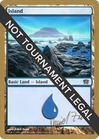 Island (335) - 2003 Daniel Zink (8ED) - World Championship Decks - Magic: The Gathering card