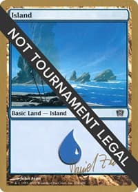 Island (336) - 2003 Daniel Zink (8ED) - World Championship Decks - Magic: The Gathering card
