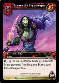 Exaura the Cryptkeeper - Fires of Outland - WoW card