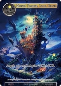 Moonlit Paradise, Lunar Heaven (Full Art) - New Dawn Rises - Force of Will card