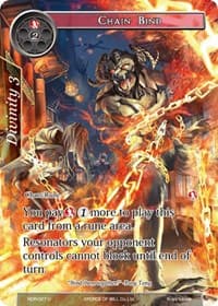 Chain Bind (Full Art) - New Dawn Rises - Force of Will card