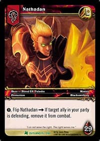 Nathadan - Fires of Outland - WoW card