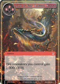 Land of Fiery Ambition, Kunlun - New Dawn Rises - Force of Will card