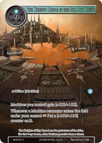 The Knight's Castle in the Sky, Sky Round (Full Art) - New Dawn Rises - Force of Will card