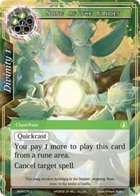Song of the Fairies - New Dawn Rises - Force of Will card