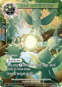 Song of the Fairies (Full Art) - New Dawn Rises - Force of Will card