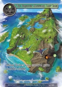 The Forgotten Sanctuary, Lost Isles (Full Art) - New Dawn Rises - Force of Will card