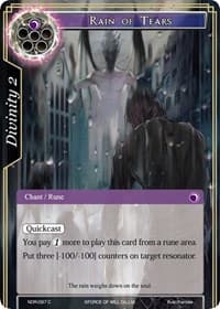 Rain of Tears - New Dawn Rises - Force of Will card