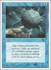 Energy Tap - Fourth Edition - Magic: The Gathering card