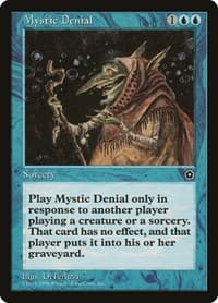 Mystic Denial - Portal Second Age - Magic: The Gathering card